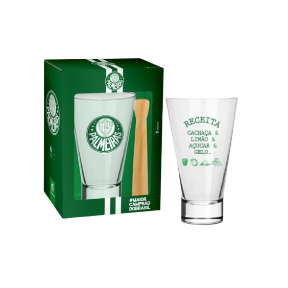 COPO CAIPIRINHA LONG - PALMEIRAS