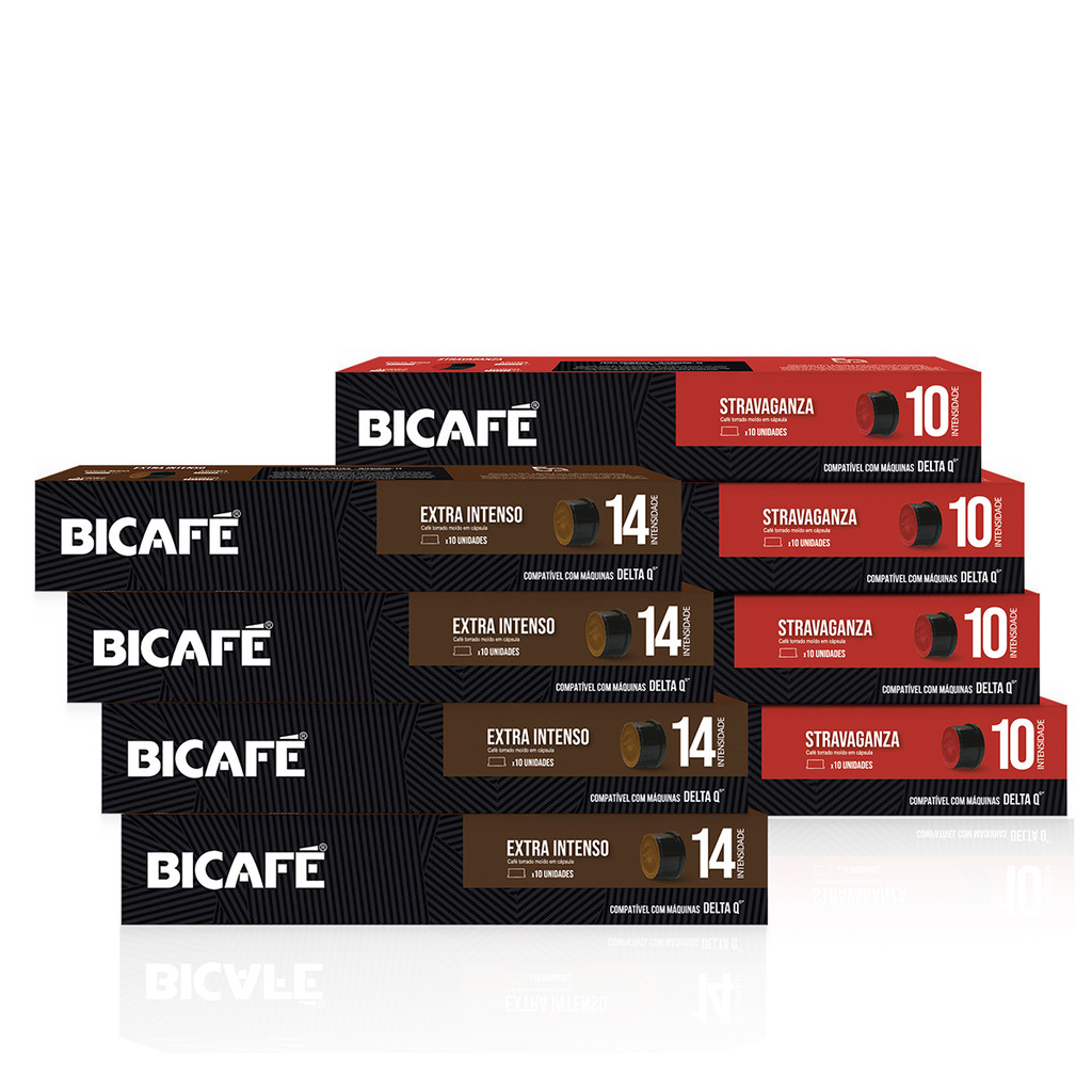 Kit 80 Cápsulas De Café Bicafé P/ Máquinas Delta Q* em Oferta na Shopee