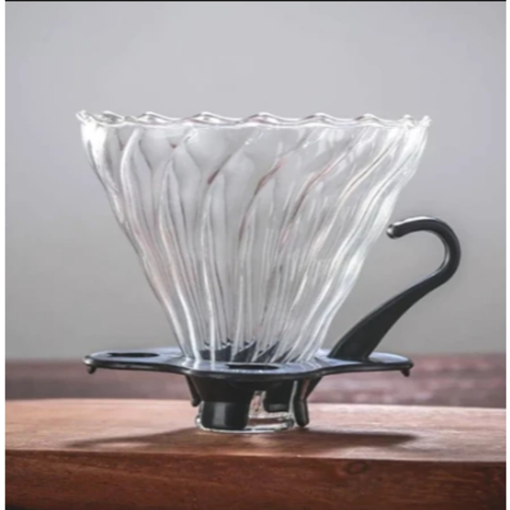 Suporte Porta Filtro De Café Vidro Coador Permanente