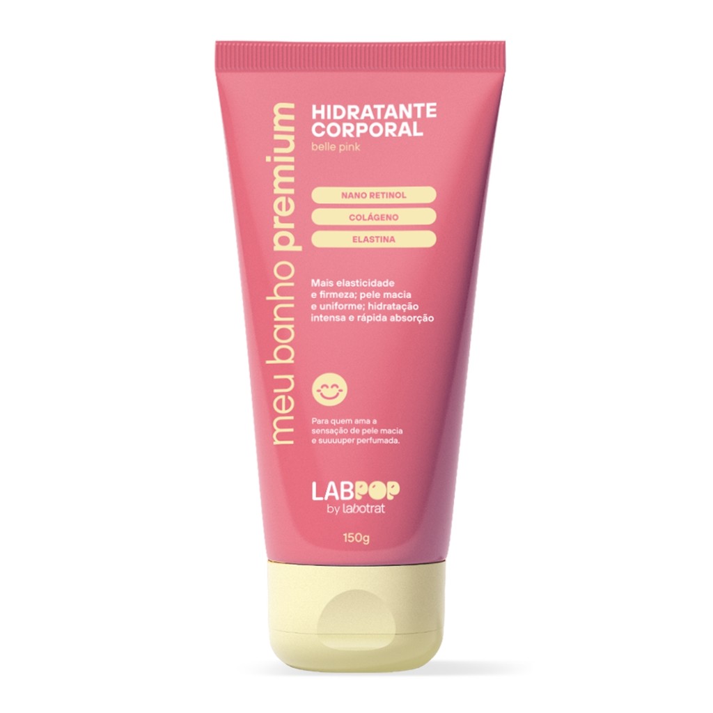 Hidratante Corporal Banho Belle Pink Labpop Labotrat 150ml