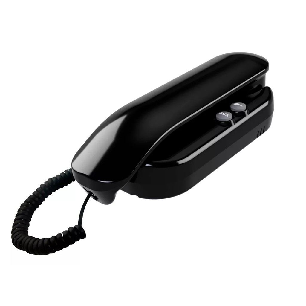 Monofone Interfone Interno Universal AGL S100 Pra Porteiro Preto