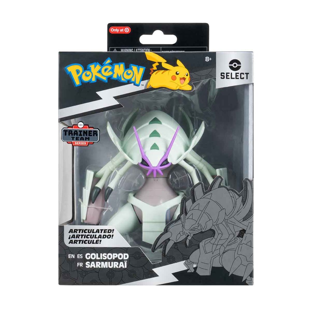 Boneco Super Articulado Golisopod de 15cm - Pokémon em Oferta na Shopee