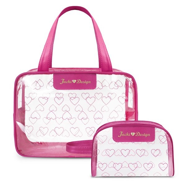 Kit Bolsa com Necessaire Impermeável Jacki Design – Ideal para Mães, Viagens e Rotina