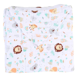 Toalha De Banho Baby Gijo Soft Safari 85cm x 100cm