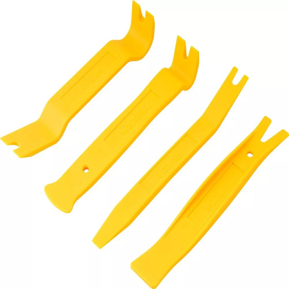 Kit Espatulas De Nylon Desmontar Painel Moldura Grampo Carro