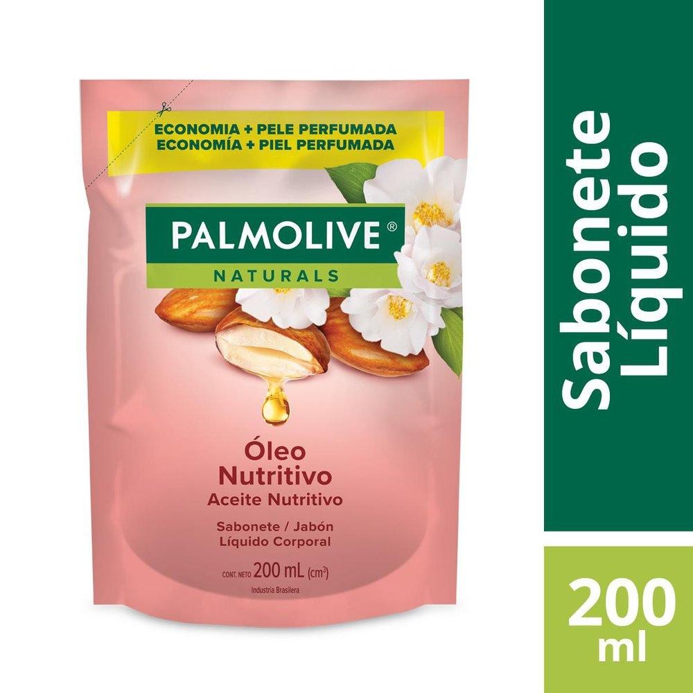 Sabonete Líquido Palmolive Naturals Óleo Nutritivo Refil 200ml em Oferta na Shopee