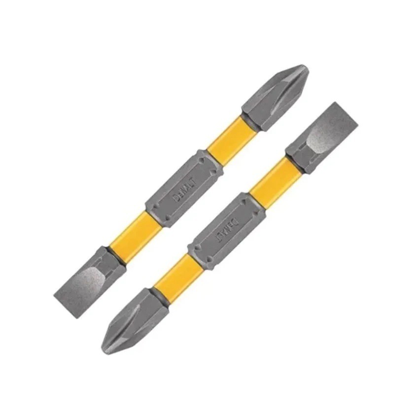 Kit Jogos 4 Bit Ponta Dupla Phillips Fenda Magnético Aço Inox Ph2 em Oferta na Shopee