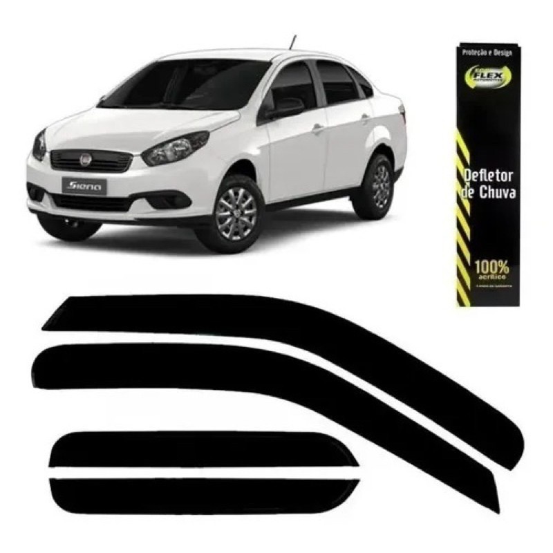 Calha De Chuva Defletor 4 Portas Grand Siena 12 21 50020A