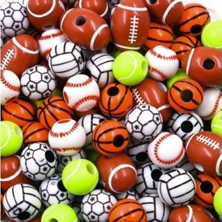 Miçanga Bolas Esportiva Variadas para Artesanato Bijuterias em Oferta na Shopee