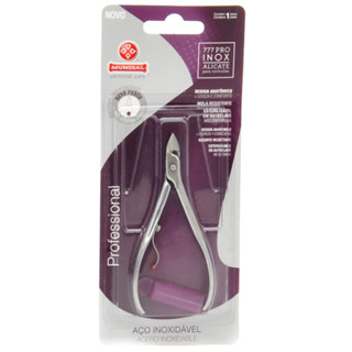 Alicate para Cutícula Mundial Professional Aço Inox Cabo Liso com 1 Unidade em Oferta na Shopee