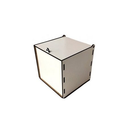 Caixa de MDF Resinada para Sublimação Caneca ou presente.