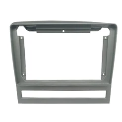 MOLDURA 2 DIN FIAT PALIO/WKND 08-12 9 POL. PRATA FIAMON 4293