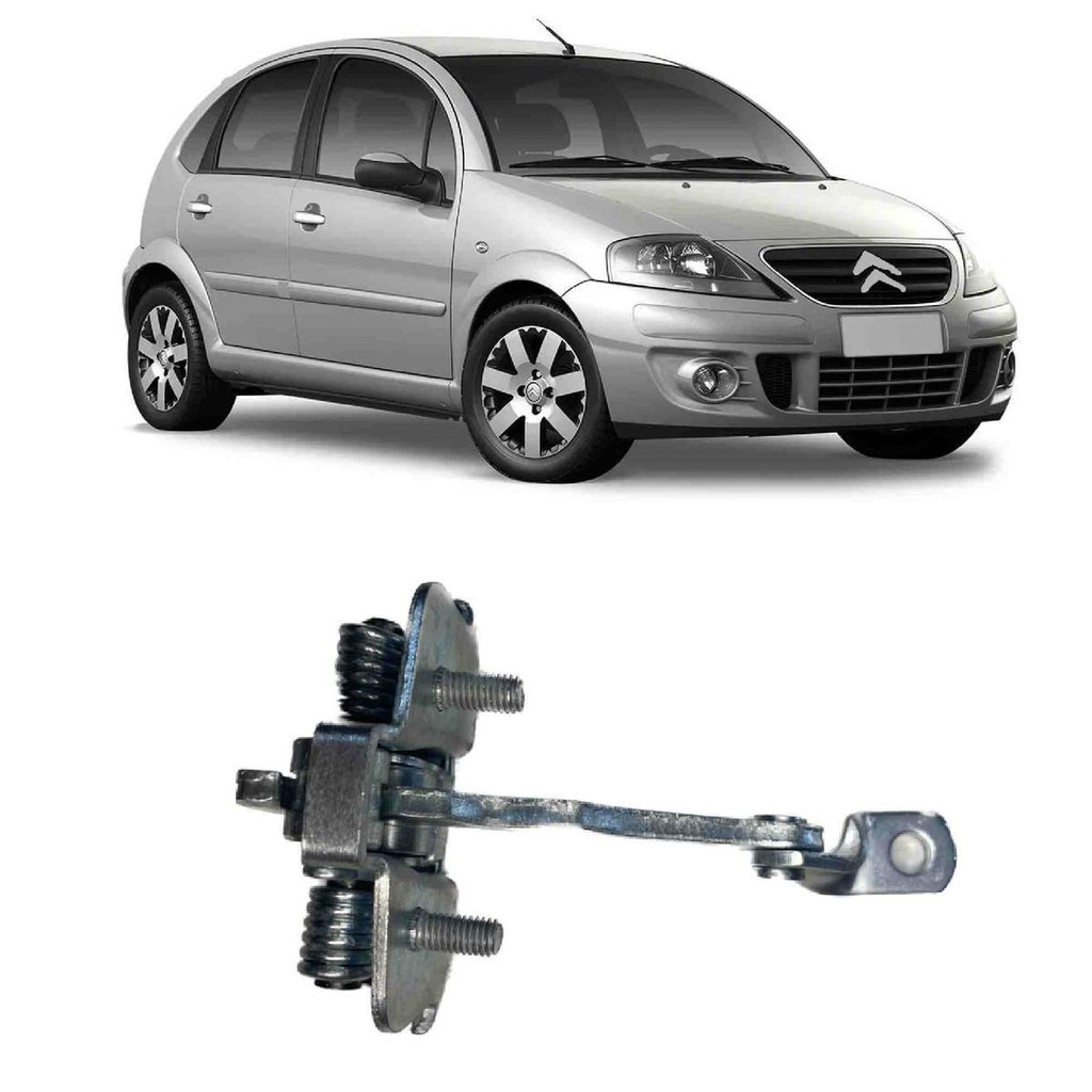 Limitador Porta Dianteira C3 2002 03 04 05 06 Ate 2012 Compativel Esquerdo E Direito em Oferta na Shopee