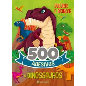 500 adesivos: dinossauros