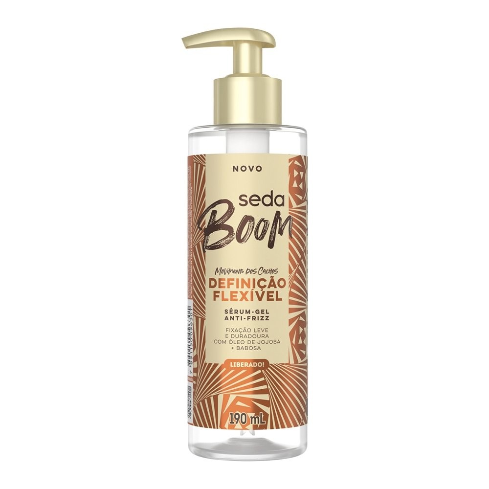 Sérum Seda Gel Antifrizz Boom Definição Flexível 190ml - Beauty
