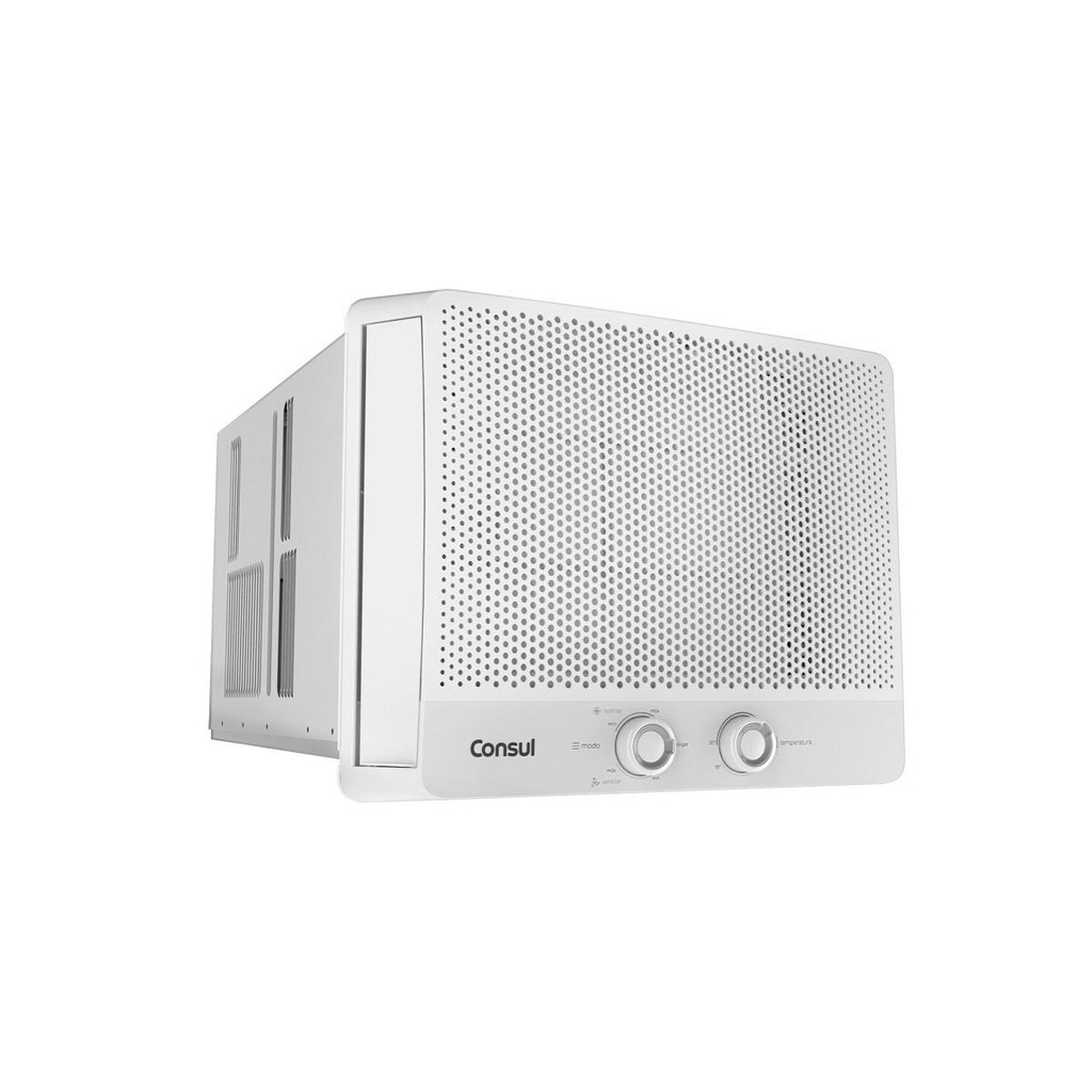Ar-Condicionado de Janela Consul 7.500 BTUs Frio Mecânico Branco CCB07FB - 127V - Home Appliances