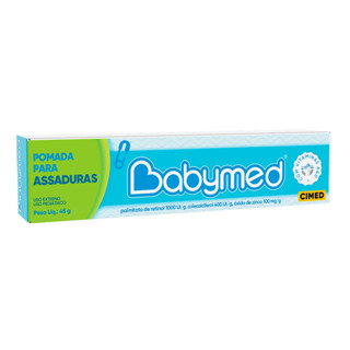Pomada Para Prevenção De Assaduras Babymed Azul 45g