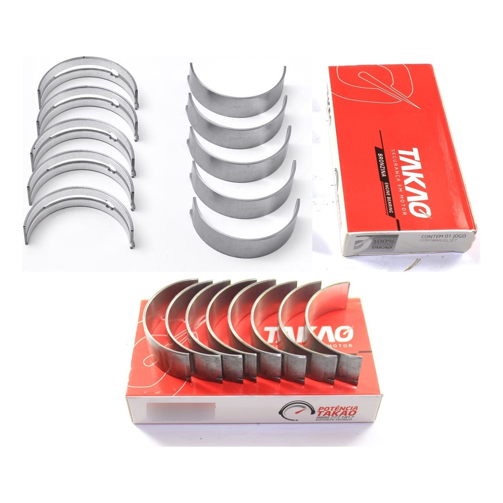 Bronzina Biela E Mancal Fiesta 1.0 Supercharger 8v 2003/2014 em Oferta na Shopee