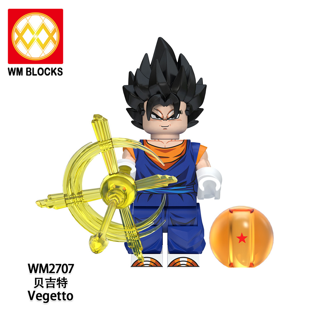 Blocos De Construção Figuras Brinquedo colecao de personagens WM2706 WM2708 WM2711 WM2713 — imagem 2 de 2