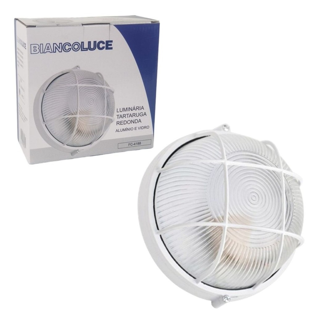 Arandela Redonda Branca: Onde Comprar | BuscaProdutos