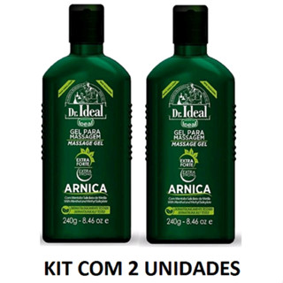 KIT COM 2 Gel Massagem Dr. Ideal Arnica Extra-forte 240g em Oferta na Shopee