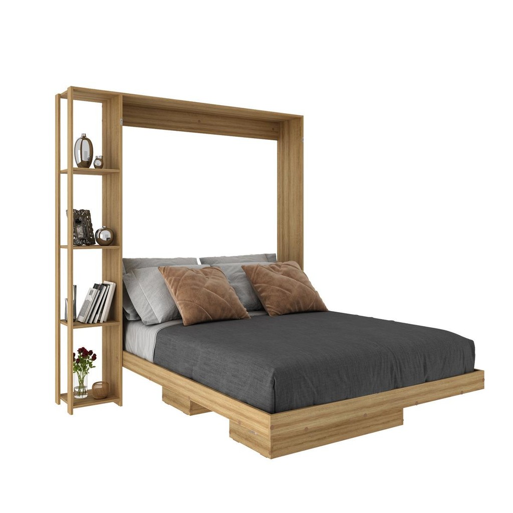 Cama Articulada Casal para Colchão 138 x 188 cm Multimóveis CR35034 Amendoa em Oferta na Shopee