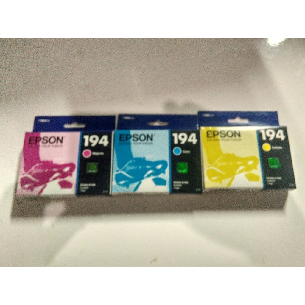 Kit 3 Cartuchos Color Epson 194 T194 Para Xp104 Xp204 Xp-214