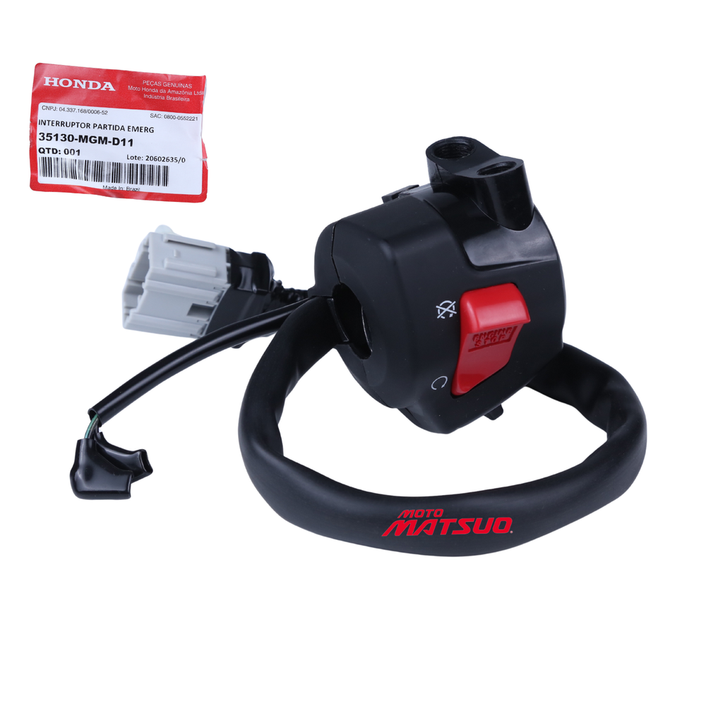 Punho Partida Cb 600f Hornet 2012 A 2014 Original Honda