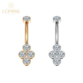 Piercing Umbigo Banana Aço Cirúrgico Pvd Indiano Zircônia Piercing Umbigo Pequeno em Oferta na Shopee