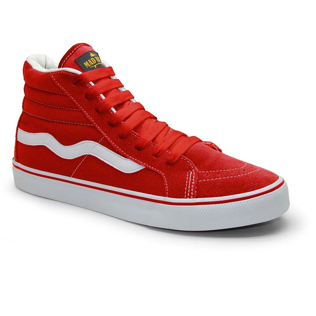 Tênis Mad Rats Hi Top Vermelho