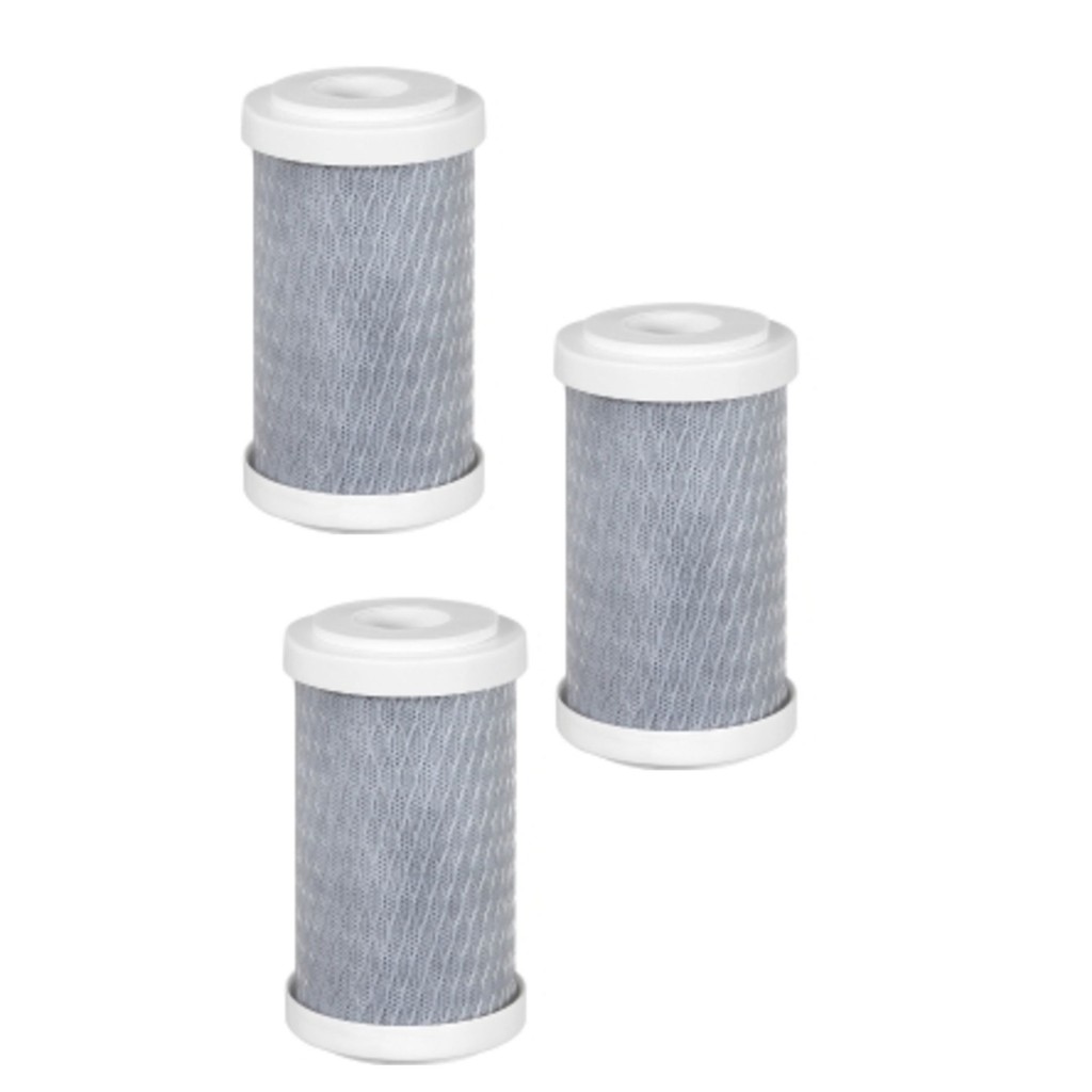 KIT 3 UN Refil BBI P/Filtros POU 125 A 5" Compativel BBI F125, ACQUA 125, Hidrofiltros POU 5”,FIT 5”