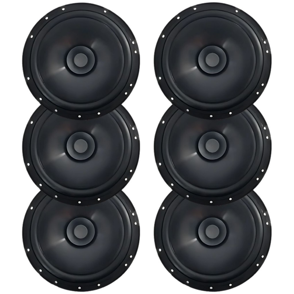 Kit 6 Alto Falantes Bomber 6 50w Rms 4 Ohms Porta Carro Som em Oferta na Shopee