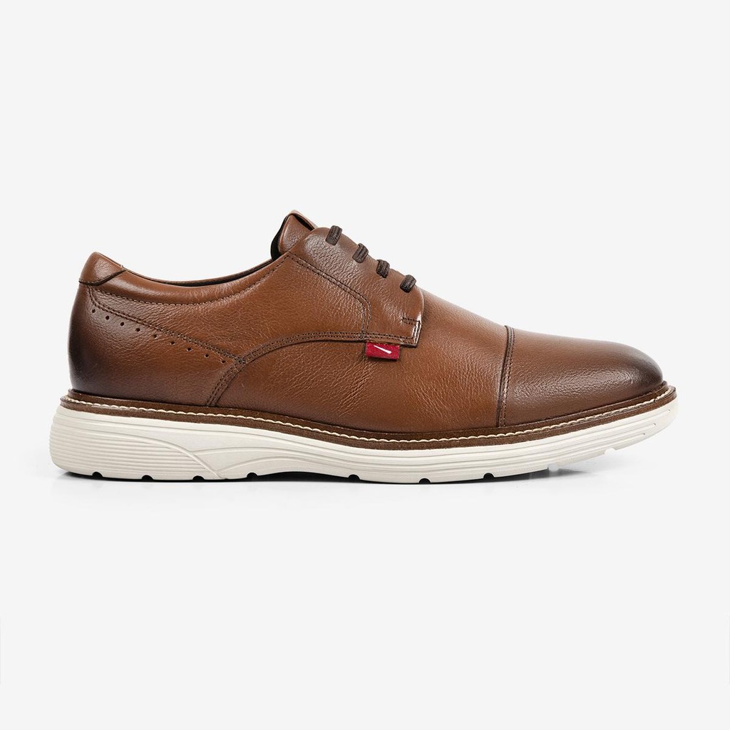 Sapato Full Ferracini Casual Havana de Couro  4566-696J - Men Shoes