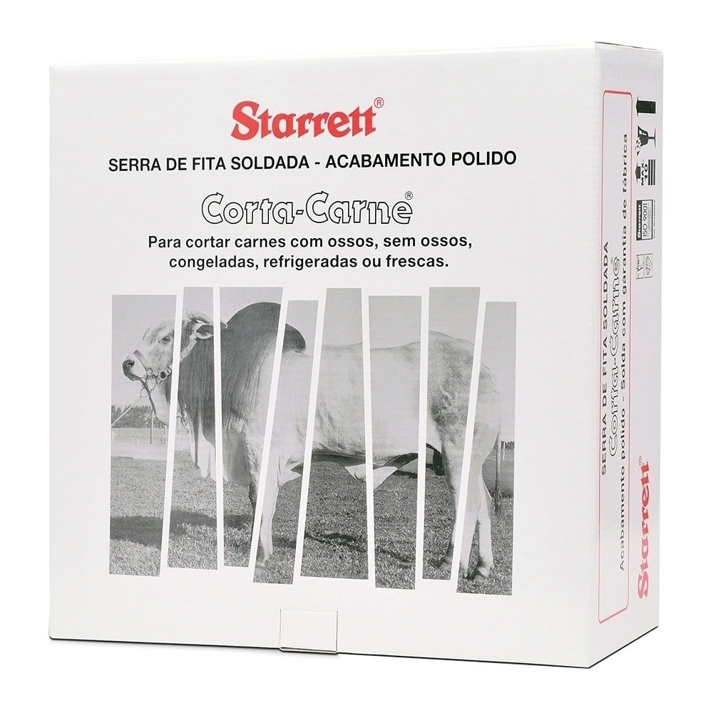 Serra Fita Starrett Mkp 16mmX6DPP Aço Carbono 2,82m- Embalagem com 5 Unidades em Oferta na Shopee