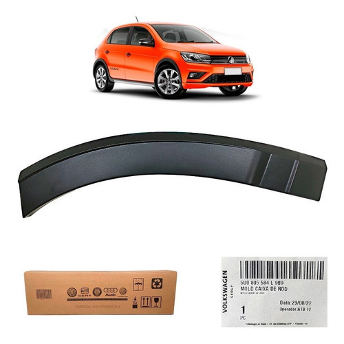 Moldura Parachoque Dianteiro Direito Gol Track G7 G8 em Oferta na Shopee