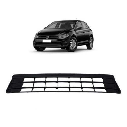 Grade Central Inferior Dianteira Polo 2023 2024 Original Vw