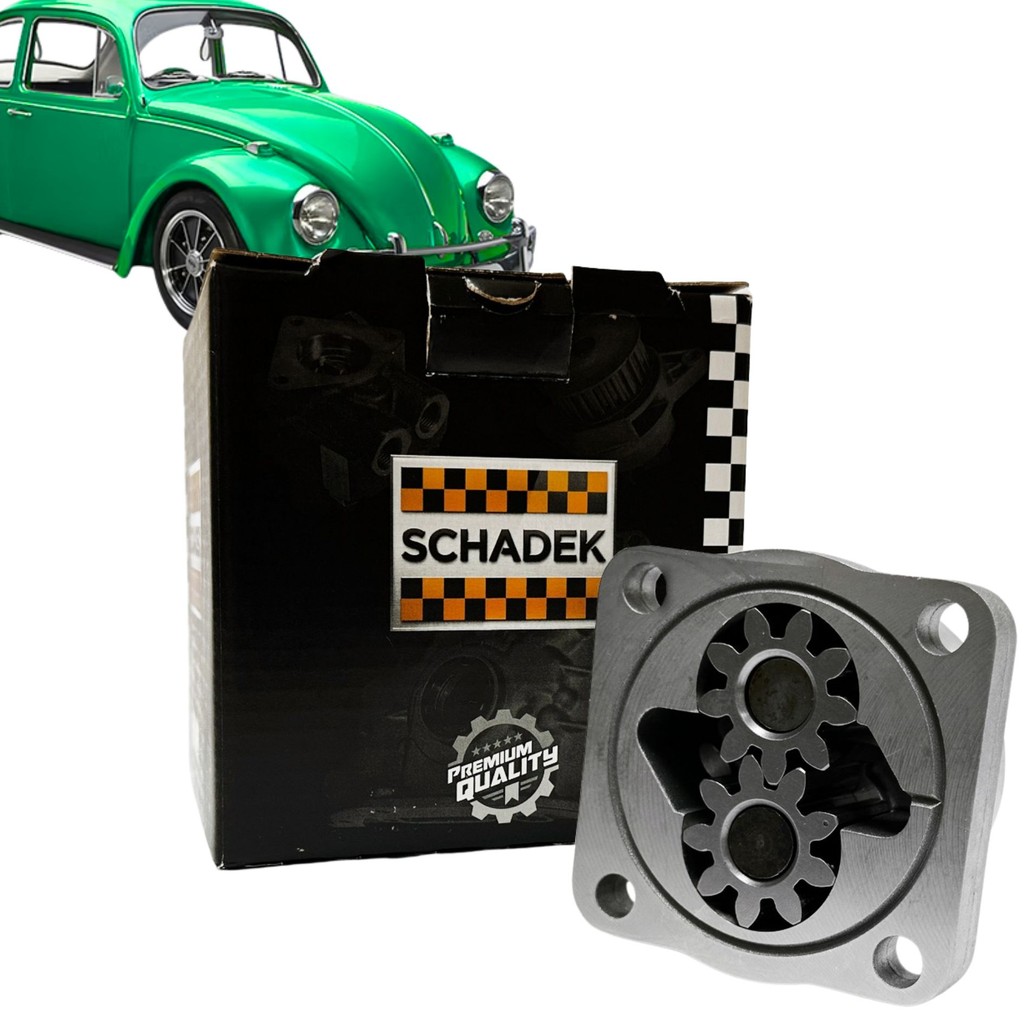 Bomba de Óleo Motor para VW Ar Fusca / Kombi / Karman Ghia / Brasília - Turbo - Circulação Interna (Schadek 10.045 90000 em Oferta na Shopee