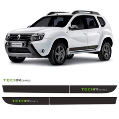 Faixa Lateral Duster Tech Road 2013/2015 E Adesivo Traseiro