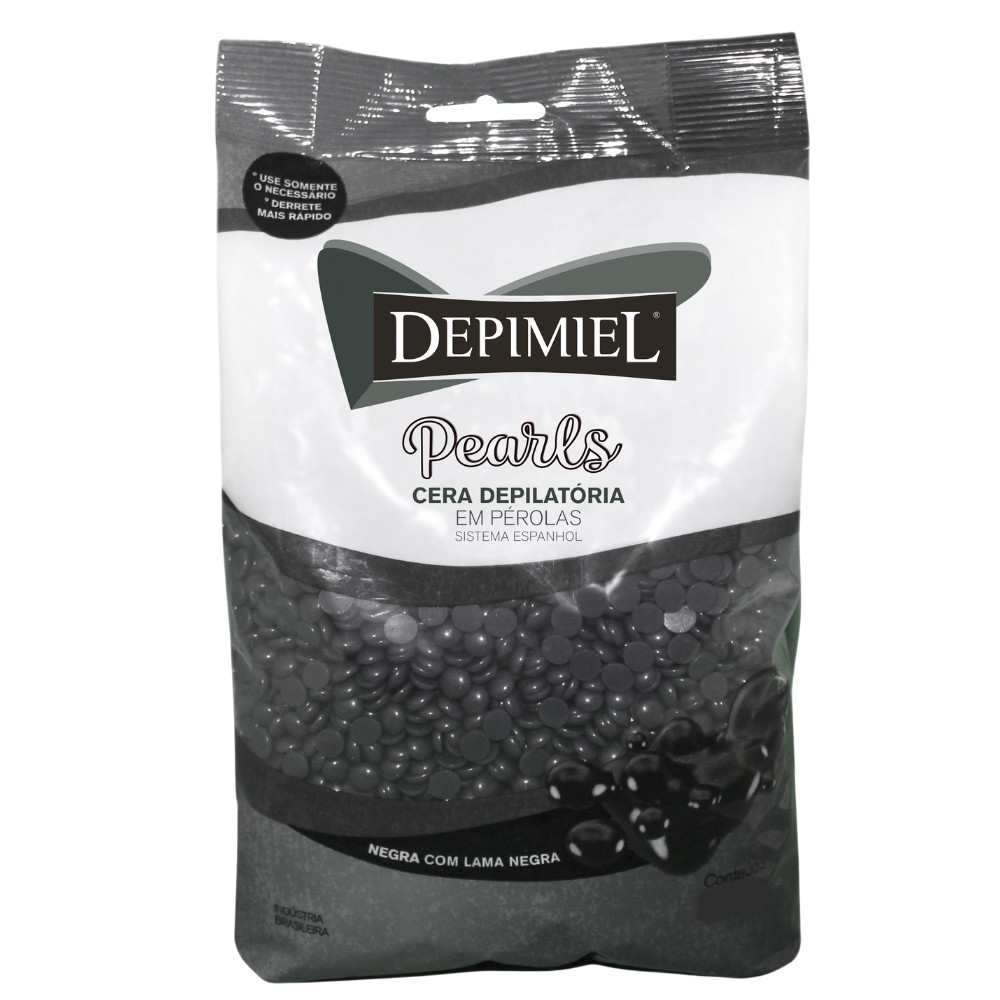 Cera Depilatória Depimiel Lama Negra Espanhol 500g - Beauty