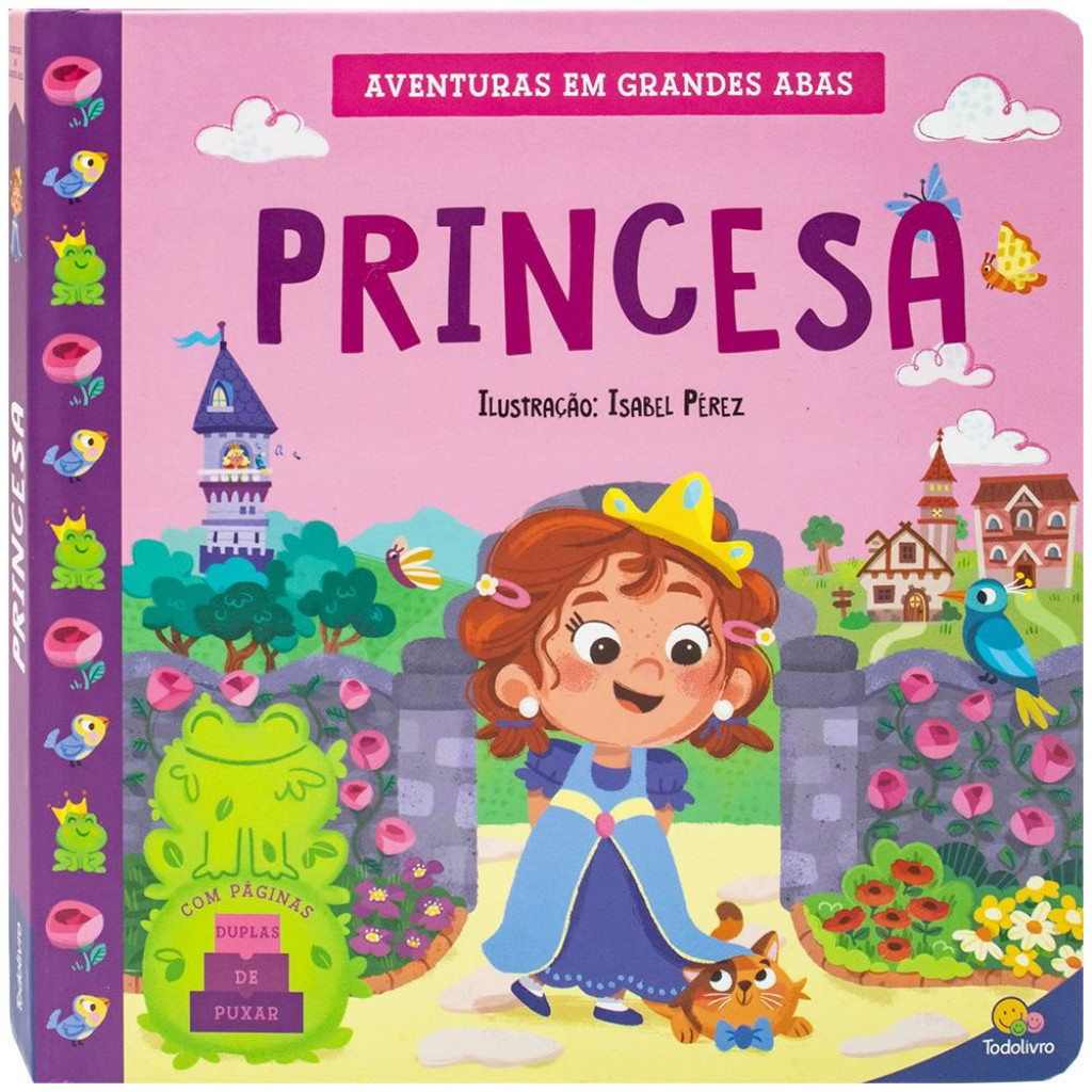AVENTURAS EM GRANDES ABAS PRINCESA em Oferta na Shopee