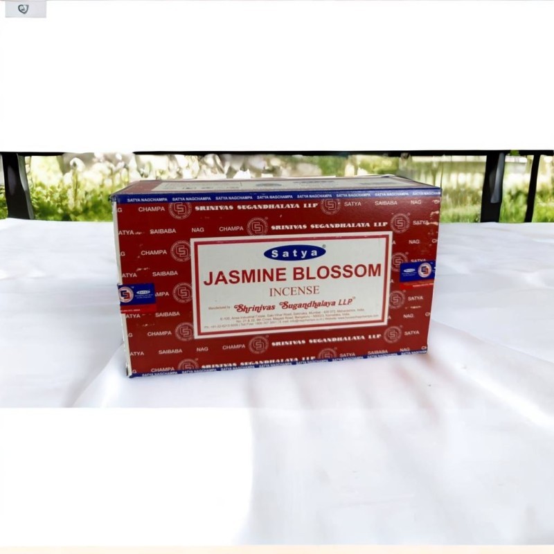 Incenso Jasmim Massala Jasmine Blosson Satya 12 Cxs 12 Var