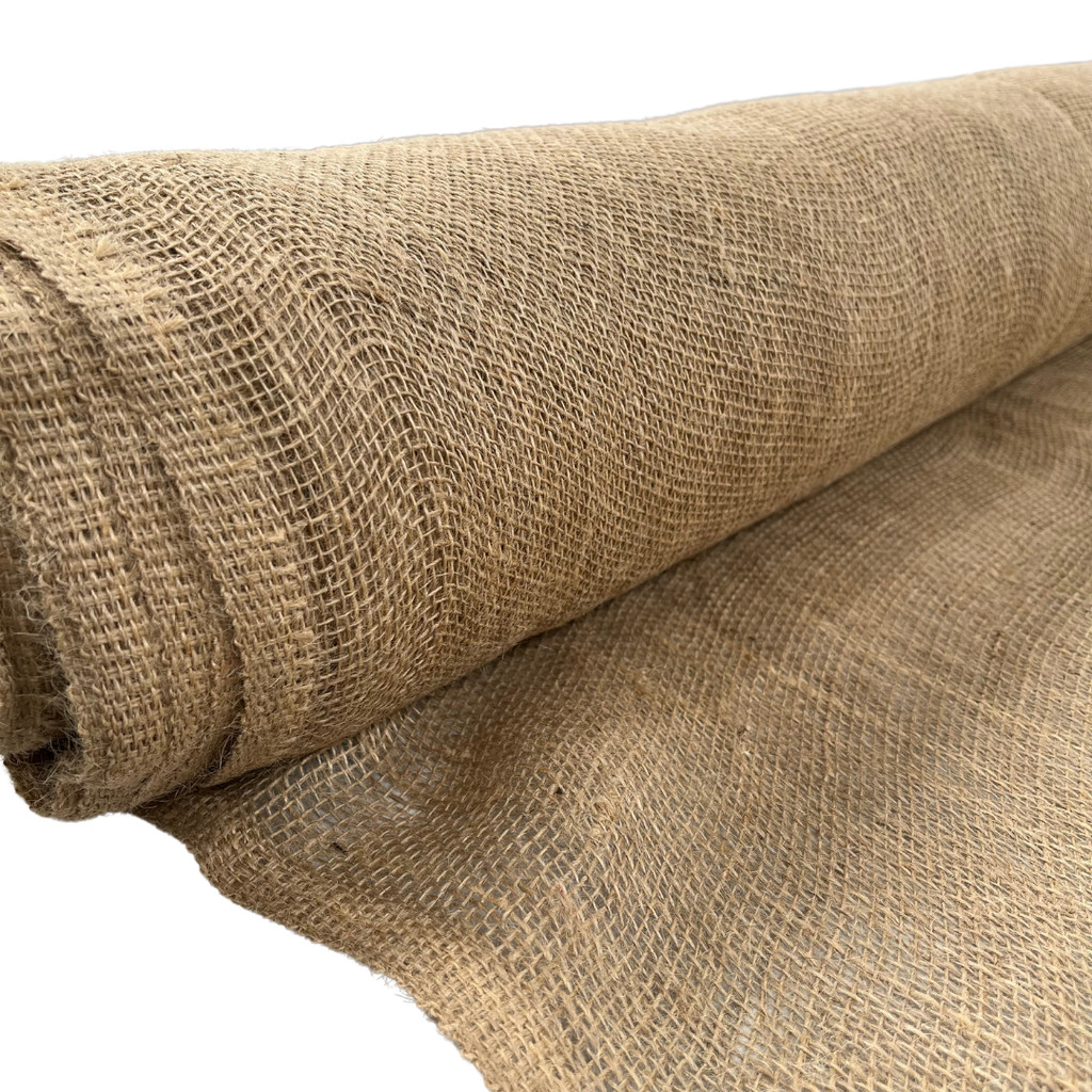 Tela de Juta Natural para Decoração Artesanato Aberta 10 Mts em Oferta na Shopee