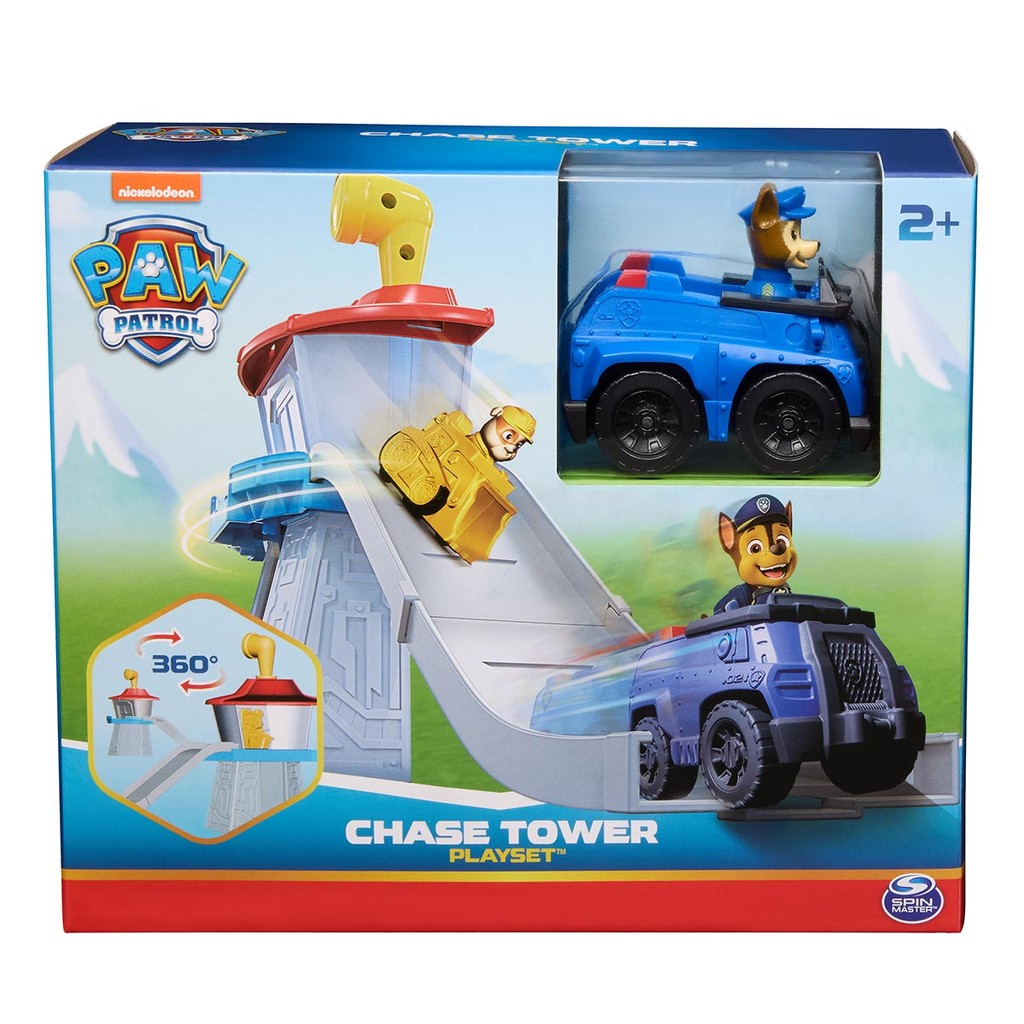 Playset com Torre e Carrinho do Chase - Patrulha Canina em Oferta na Shopee