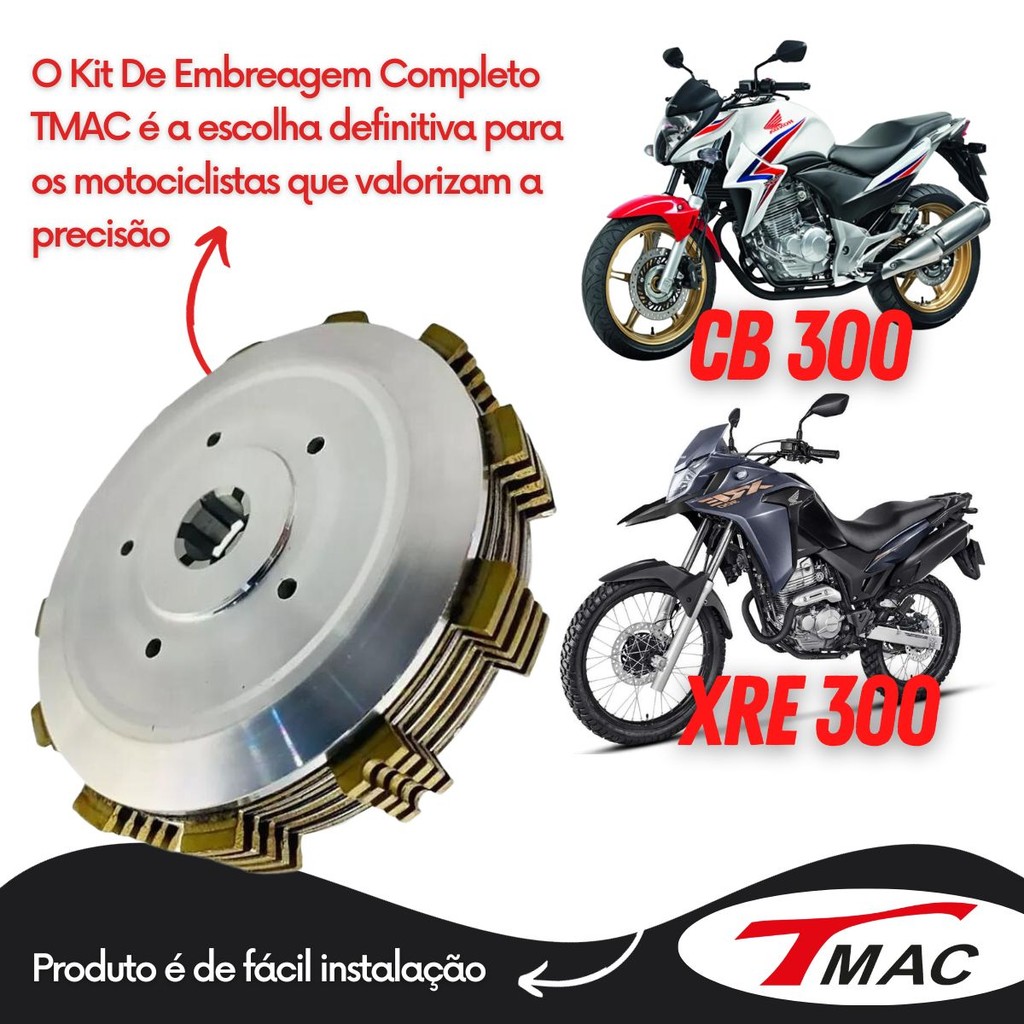 Kit De Embreagem Completa Suzuki Yes 125 05-16 Intruder 125 — imagem 2 de 2