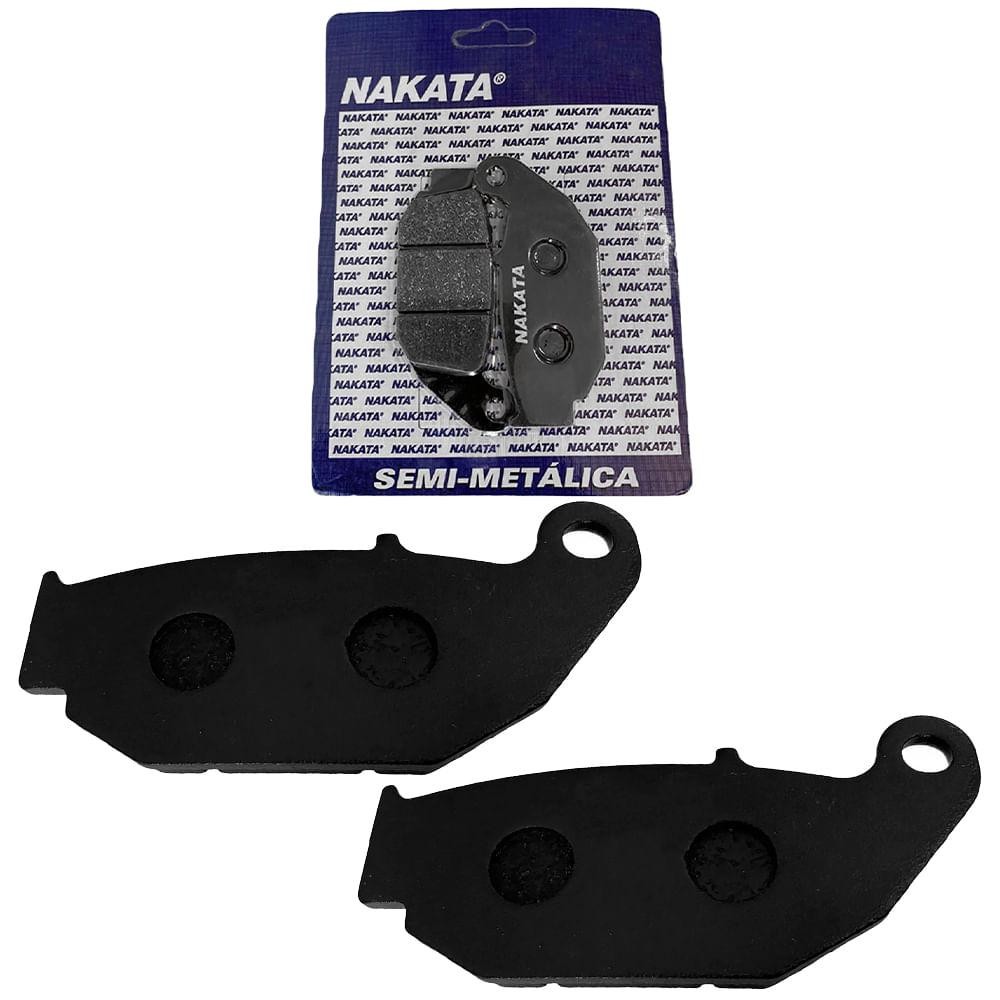 Pastilha Freio Moto Traseiro Cb 150 Gsx R150 NAKATA PM114 em Oferta na Shopee