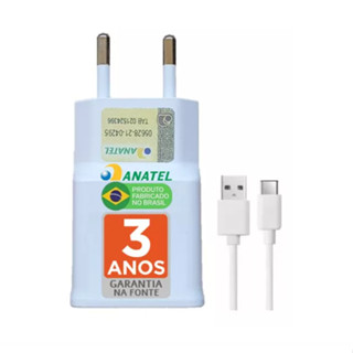 Carregador TIPO C Turbo Fast Charge para Galaxy s20 A21S S22 51 A52 A30 a31 A32 A50 A51 A70 a71 A71 em Oferta na Shopee