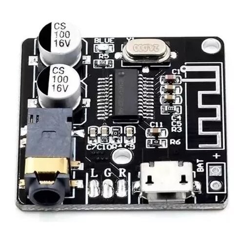 Mini Modulo Placa Receptor Bluetooth 5.0 Áudio Mp3