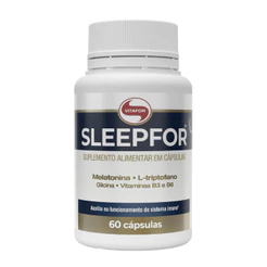 Melatonina para Dormir - Sleepfor 60 Capsulas - Vitafor