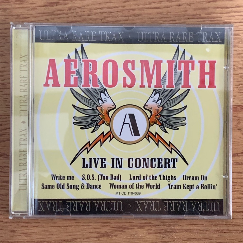 CD AEROSMITH - LIVE IN CONCERT (ORIGINAL)