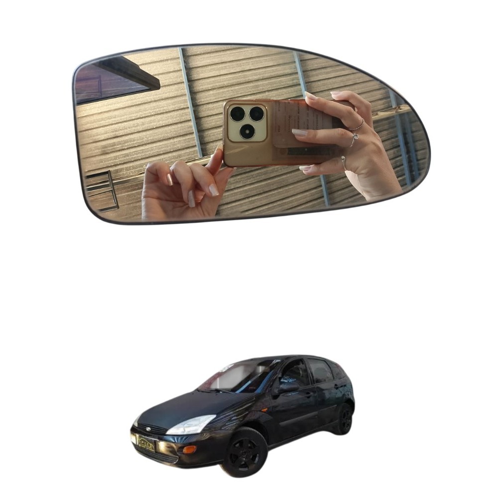 Vidro Lente Espelho Retrovisor Ford Focus Original